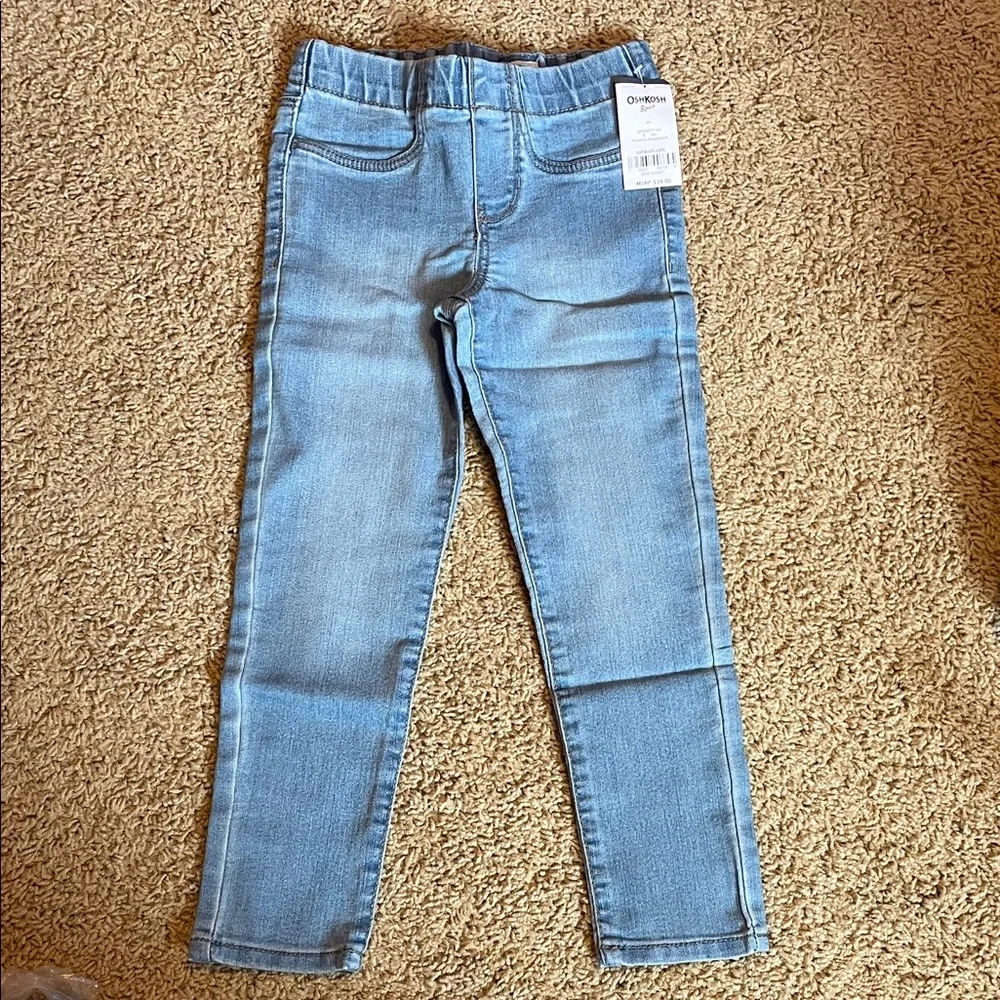 NWT OshKosh B'gosh Light Blue Kids Denim Pants